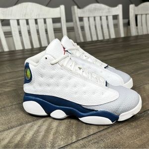 Nike Air Jordan 13 French Blue Sneakers Sz 13.5 Y